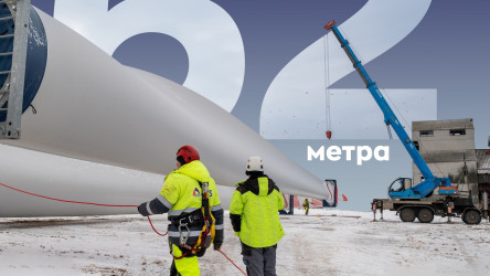 Фотоотчет ATS: Перевозка лопастей ветрогенератора длинной 62 метра!