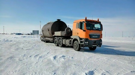 Перебазировка буровой установки 5000/320 ЭК-БМЧ и бригадного хозяйства