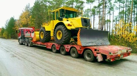 Перевозка трактора Кировец  К701