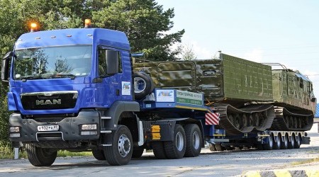 Перевозка вездехода ДТ-30 «Витязь